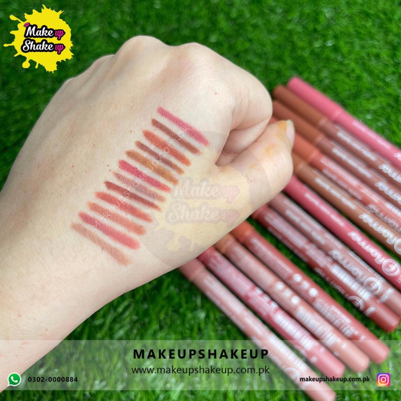 FLORMAR 12 COLORS LIP PENCILS