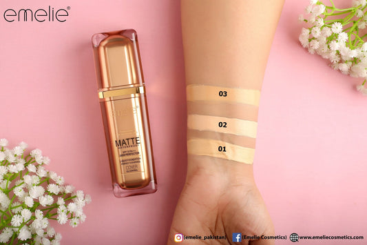 Emelie Matte Foundation Waterproof Skin Perfector