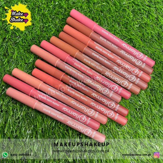 FLORMAR 12 COLORS LIP PENCILS